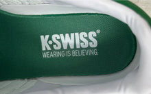 Load image into Gallery viewer, K-Swiss Mens Classic VN 07321-168 White Green Lace-Up Sneakers Shoes Size 8

