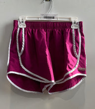 Load image into Gallery viewer, Calvin Klein Womens Hot Pink White Perforated Activewear Athletic Shorts Size S
