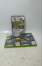 Load image into Gallery viewer, Lot Of 3 Pcs Mixed Action Adventure Racing Video Games For Microsoft Xbox 360
