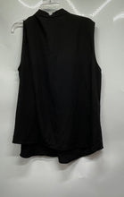 Load image into Gallery viewer, Calvin Klein Womens Black Sleeveless V-Neck Pullover Blouse Top No Size
