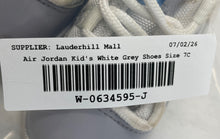 Load image into Gallery viewer, Nike Kids Air Jordan 11 Retro Low 505836-140 White Gray Sneakers Shoes Size 7C
