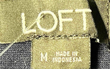 Load image into Gallery viewer, Loft Womens Blue High Waisted Skinny Leg Pull-On Ankle Leggings Size Medium
