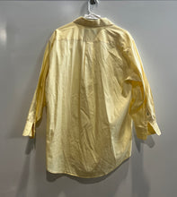 Load image into Gallery viewer, Tommy Hilfiger Mens Yellow Button-Down Long Sleeve Pockets Dress Shirt Sz 15.5
