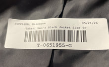 Load image into Gallery viewer, Tahari Mens Black Single-Breasted Long Sleeve Pockets Two Button Blazer Size 6P
