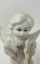 Load image into Gallery viewer, Precious Moments Angel Playing Musical Instrument Decorative Figurine
