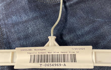 Load image into Gallery viewer, Emporio Armani Mens Blue Denim Dark Wash Mid-Rise Tapered Jeans Size W32 32L
