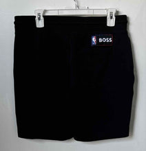 Load image into Gallery viewer, Hugo Boss Mens Black Regular Fit NBA Los Angeles Lakers Athletic Shorts Size M
