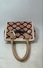 Load image into Gallery viewer, Spartina 449 Womens Multicolor Printed Inner Pocket Double Handle Satchel Bag
