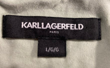 Load image into Gallery viewer, Karl Lagerfeld Mens Green Short Sleeve Collared Stretch Polo Shirt Size Large
