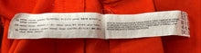 Load image into Gallery viewer, Zara Womens Orange Flat Front Stretch Bootcut Leg Trouser Pants Size XS
