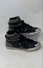 Load image into Gallery viewer, Converse Kids Pro Blaze Easy-On A09328C Black White Lace-Up Sneaker Shoes Sz 3.5
