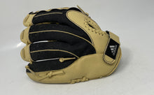 Load image into Gallery viewer, Adidas Unisex Kids Brown &amp; Black Leather 5-Finger Baseball Glove Size 10/20

