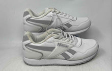 Load image into Gallery viewer, Reebok Mens Royal Foam Lite White Leather Lace-Up Low Top Running Shoes Sz 10.5
