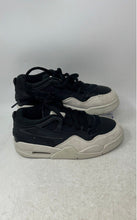 Load image into Gallery viewer, Nike Boys Air Jordan 4 RM Black Low Top Lace-Up Sneaker Shoes Size 3.5Y
