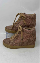 Load image into Gallery viewer, Guess Womens Brown High Top Lace-Up Round Toe Sneakers Shoes Size 5.5M
