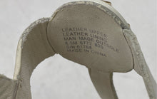 Load image into Gallery viewer, Authentic Tory Burch Womens Bryce White Slingback Sandals Size 8.5M Damaged
