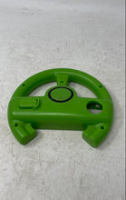 Load image into Gallery viewer, Nintendo Wii Green Steering Wheel Controller For Madagascar Kartz Game
