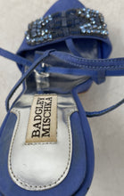 Load image into Gallery viewer, Badgley Mischka Womens Amara Blue Buckle Stiletto Platform Heels Size 6.5M
