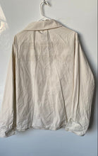 Load image into Gallery viewer, Zara Mens Beige Cotton Pockets Long Sleeve Collared Button-Up Shirt Size XL
