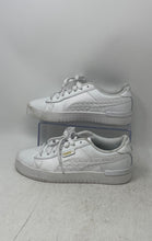 Load image into Gallery viewer, Puma Womens Jada Dboss 391738-01 White Low Top Lace-Up Sneaker Shoes Size 8
