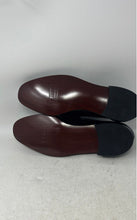 Load image into Gallery viewer, Florsheim Mens Como Black Leather Slip-On Moc Toe Strap Loafer Shoes Size 9.5D
