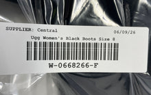 Load image into Gallery viewer, Koolaburra By Ugg Womens 1017090 Black Round Toe Winter Boots Size 8
