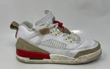 Load image into Gallery viewer, Authentic Nike Boys Air Jordan Spizike Low Red White Sneaker Shoes Size 5Y Worn

