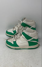 Load image into Gallery viewer, Nike Unisex Kids Dunk High GS DB2179-002 White Green Sneaker Shoes Size 4.5Y
