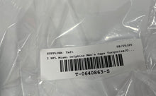 Load image into Gallery viewer, Lot Of 2 Assorted Mens Turquoise Orange NFL Miami Dolphins Baseball Caps
