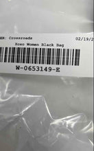 Load image into Gallery viewer, Xoxo Womens Black Leather Double Handles Detachable Strap Satchel Bag
