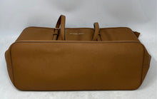 Load image into Gallery viewer, Michael Kors Womens Brown Charm Double Handle Inner Pockets Shoulder Bag
