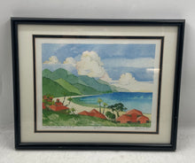 Load image into Gallery viewer, Bailey Carambola USVI Landscape Signed Square Framed Art Painting
