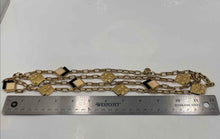 Load image into Gallery viewer, Authentic Tory Burch Women's Gold-Tone Black Cream Necklace

