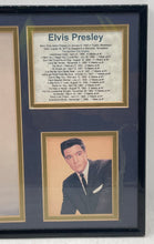 Load image into Gallery viewer, Elvis Presley Framed Photo Music Memorabilia Portrait Display Collage
