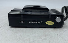 Load image into Gallery viewer, Minolta Freedom II Black Auto Focus Point &amp; Shoot 35mm Film Camera Untested
