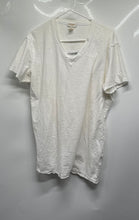Load image into Gallery viewer, Diesel Mens White Cotton Short Sleeve V-Neck Regular Fit T-Shirt Size XXL
