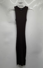 Load image into Gallery viewer, Guess Womens Brown Knitted Sleeveless Crew Neck Long Sweater Dress Size M

