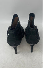 Load image into Gallery viewer, Coach Womens Daphney Q5185 Black Side Zip Almond Toe Ankle Booties Size 9 B
