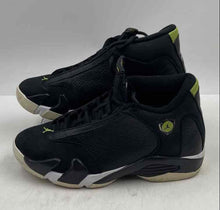 Load image into Gallery viewer, Authentic Nike Mens Air Jordan 14 487471-005 Black Lace-Up Sneaker Shoes Size 8
