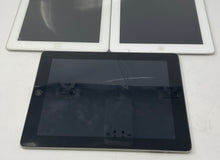 Load image into Gallery viewer, Lot Of 3 Pcs Apple iPad 3rd Gen A1416 Silver iOS Tablets Not Tested For Parts

