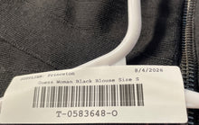 Load image into Gallery viewer, Guess Womens Black Sleeveless Surplice Neck Cropped Tank Top Size Small

