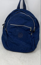 Load image into Gallery viewer, Kipling Womens Challenger Blue Pockets Adjustable Shoulder Strap Backpack
