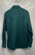 Load image into Gallery viewer, Tommy Hilfiger Mens Green Printed Long Sleeve Collared Dress Shirt Size 15 32/33
