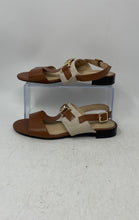 Load image into Gallery viewer, Liz Claiborne Womens Grove Brown Open Toe Buckle Slingback Sandals Size 7
