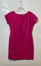 Load image into Gallery viewer, Banana Republic Womens Pink Short Cap Sleeve Back Zipper Shift Dress Sz 8 Petite
