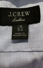 Load image into Gallery viewer, J.Crew Ludlow Mens Light Purple Long Sleeve Spread Collar Dress Shirt Size 16
