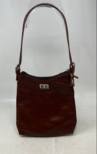 Load image into Gallery viewer, Boots N Bags Womens Brown Leather Inner Pockets Zipper Small Shoulder Bag
