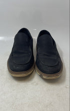 Load image into Gallery viewer, Perry Ellis Mens Coolidge Black Brown Moc Toe Slip-On Loafer Shoes Size 8.5

