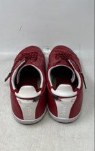 Load image into Gallery viewer, PLAE Unisex Mulberry Red White Low Top Lace-Up Sneaker Shoes Size M 10 W 11.5
