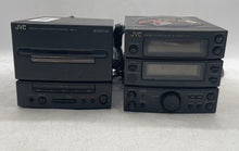 Load image into Gallery viewer, JVC UX-1 Black Micro Component System Home Audio CD Tuner Not Tested

